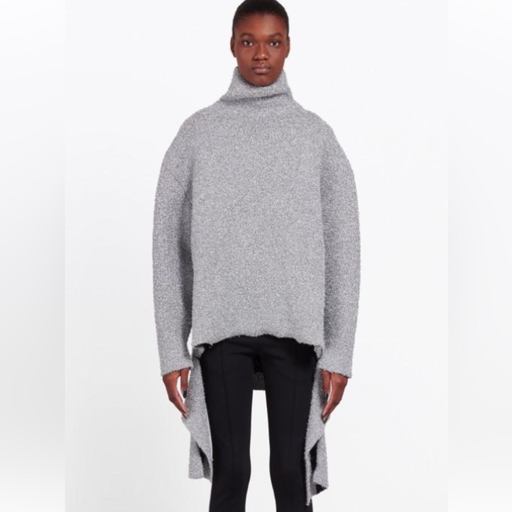 Balenciaga sparkle oversize sweater